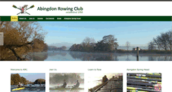 Desktop Screenshot of abingdonrc.org.uk