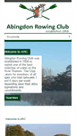 Mobile Screenshot of abingdonrc.org.uk
